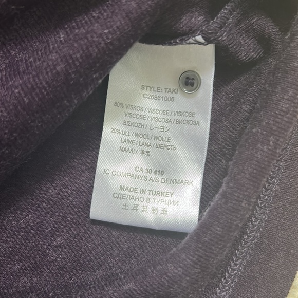 In Wear Women's Purple Ruffle Top - Picture 5 of 5